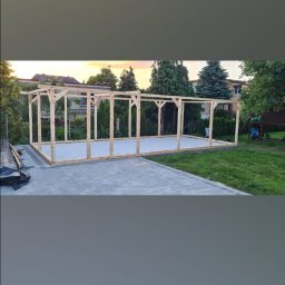 MacKornik - Szkielet altany 12x4m