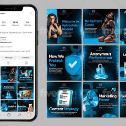 Posty na Instagram/facebook