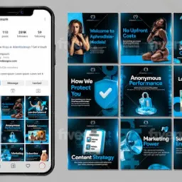 Posty na Instagram/facebook