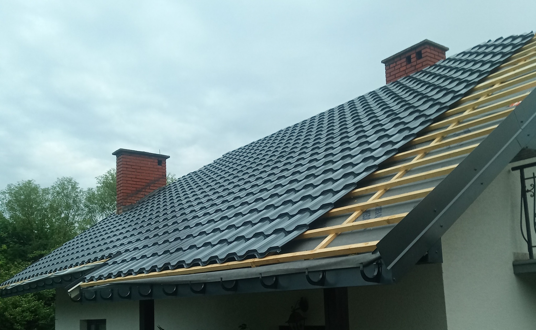 Montaż blachodachówka