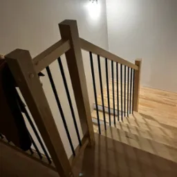 wykonanie schodów i balustrady