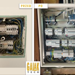 GALAK Tech Daniel Dochód - Efekt modernizacji instalacji elektrycznej u klienta