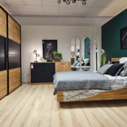 Sypialnia Maio Black Red White