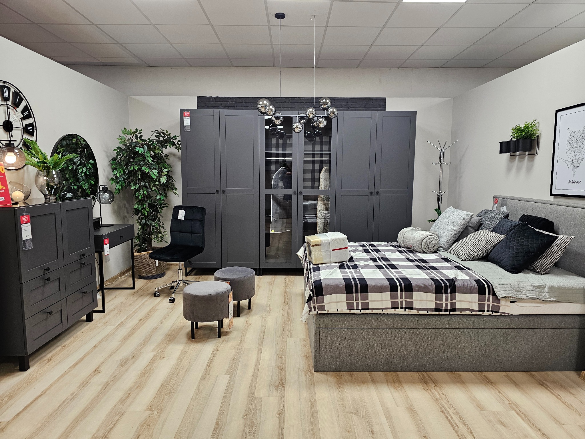 Szafy FLEX Black Red White