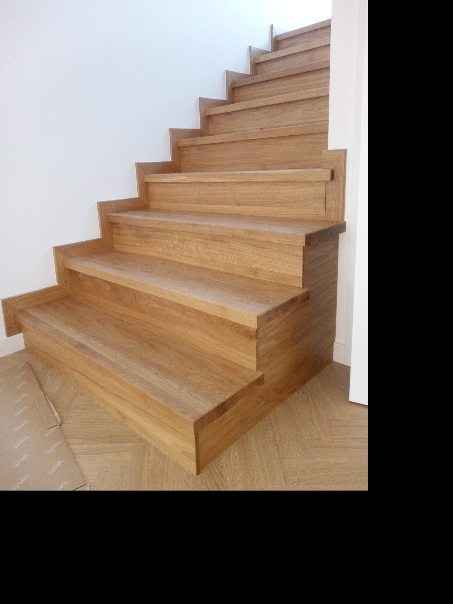 Schody dębowe