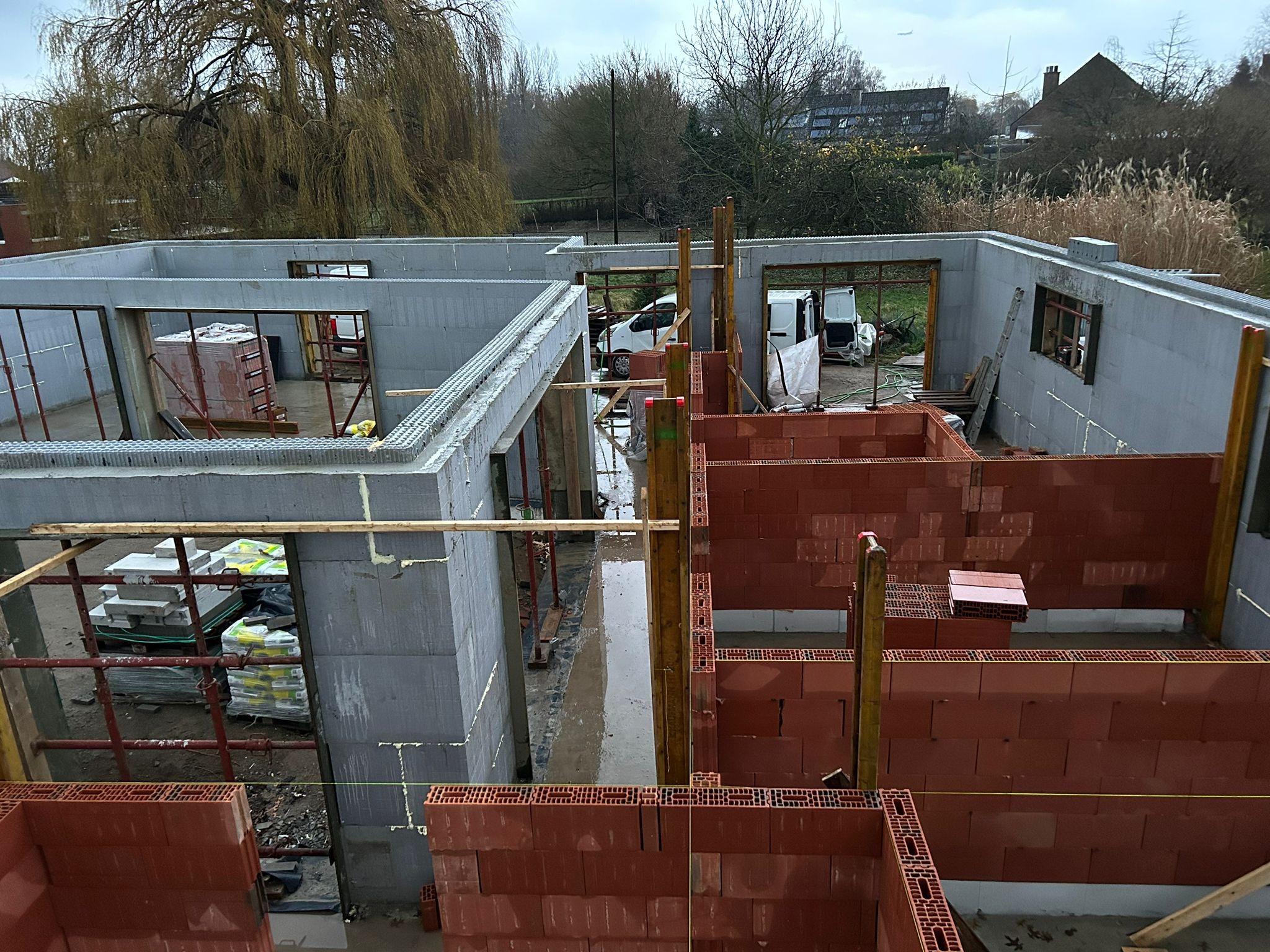 Budowa domów w systemie isoblock.