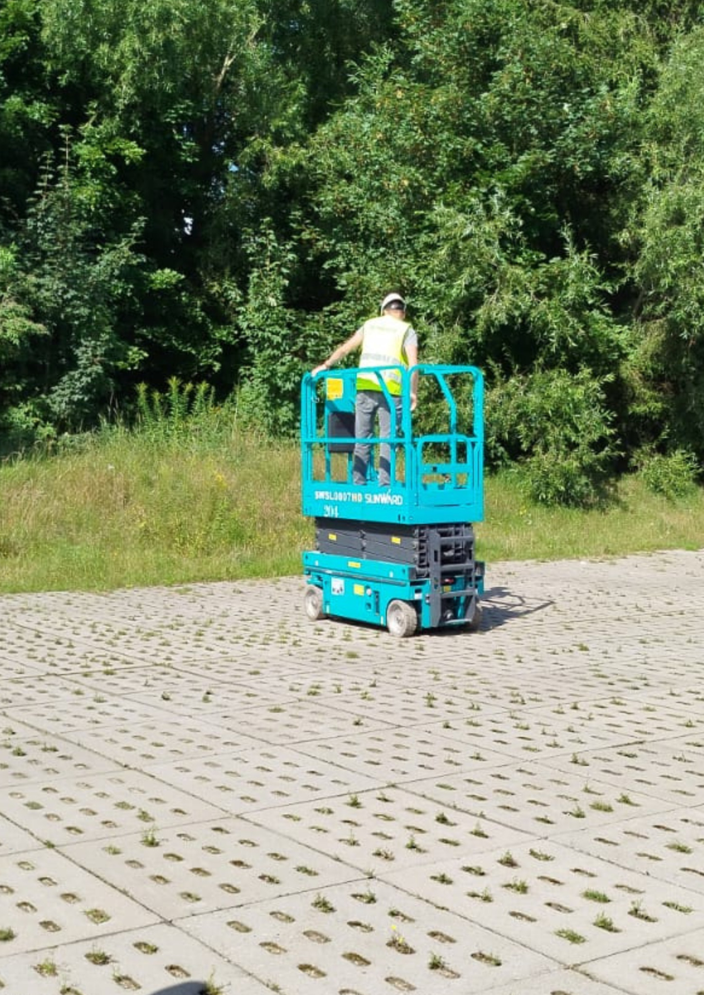 Kurs obsługi podestów ruchomych przejezdnych - zajęcia praktyczne