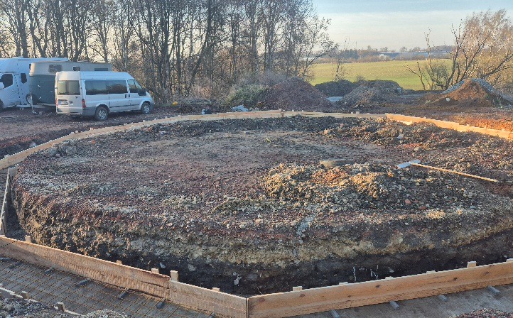 Budowa lonżownika dla koni