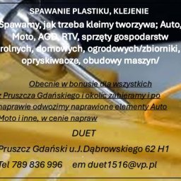 Spawanie plastiku, złota rączka, inteligentny dom, ogród, Pruszcz Gdański - Profesjonalne Automatyczne Nawadnianie Pruszcz Gdański