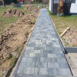 Układanie kostki brukowej Żukowo 1