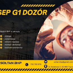 BHP, ppoż, bezpieczeństwo Toporowice 1