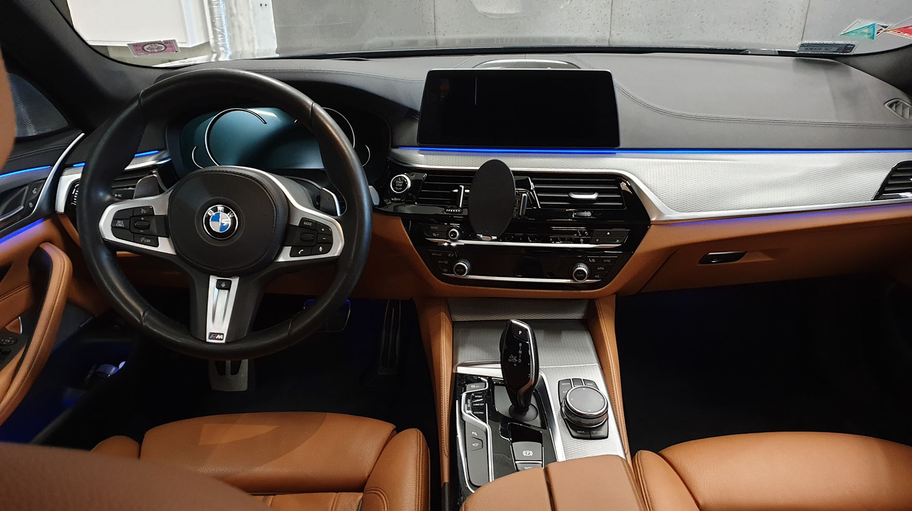 Detailing wnętrza BMW