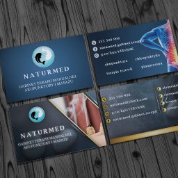 M&S Consulting - Mockup wizytówki 2 wersje