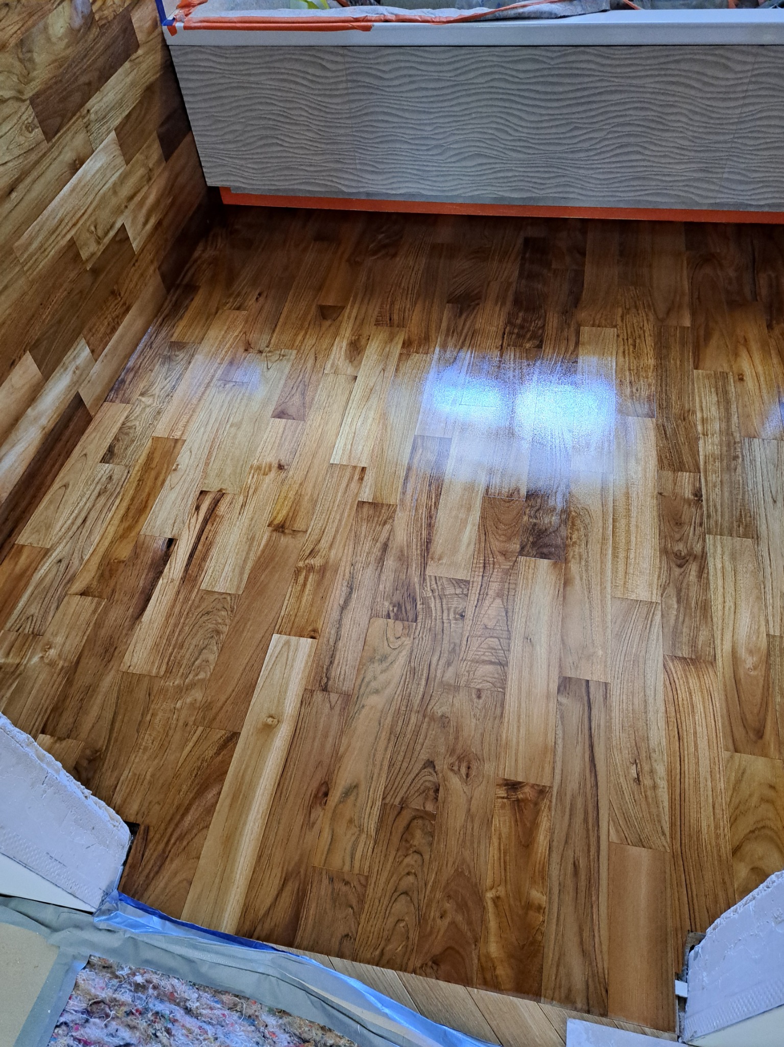 Łazienka drzewo Teakowe, olejowosk Osmo