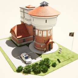 Architekt Marek Nodzyński - Koncepcja adaptacji wierzy ciśnień w Kartuzach.