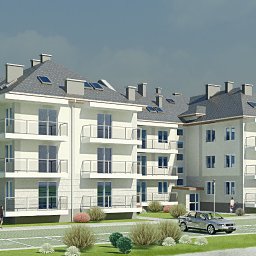 Architekt Marek Nodzyński - Wizualizacja osiedla w Gdyni.