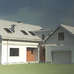 Architekt Marek Nodzyński - Projekt domu jednorodzinnego w Pępowie.