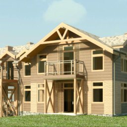 Architekt Marek Nodzyński - Projekt motelu Złoty Kłos w Szenajdzie. Koncepcja, projekt budowlany oraz wykonawczy.