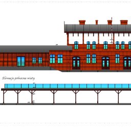 Renowacja dworca kolejowego w Kościerzynie.