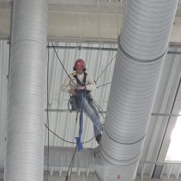 Hedgehog rope access jobs - Prace wysokościowe Kraków