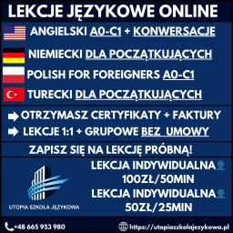 LEKCJE JĘZYKOWE