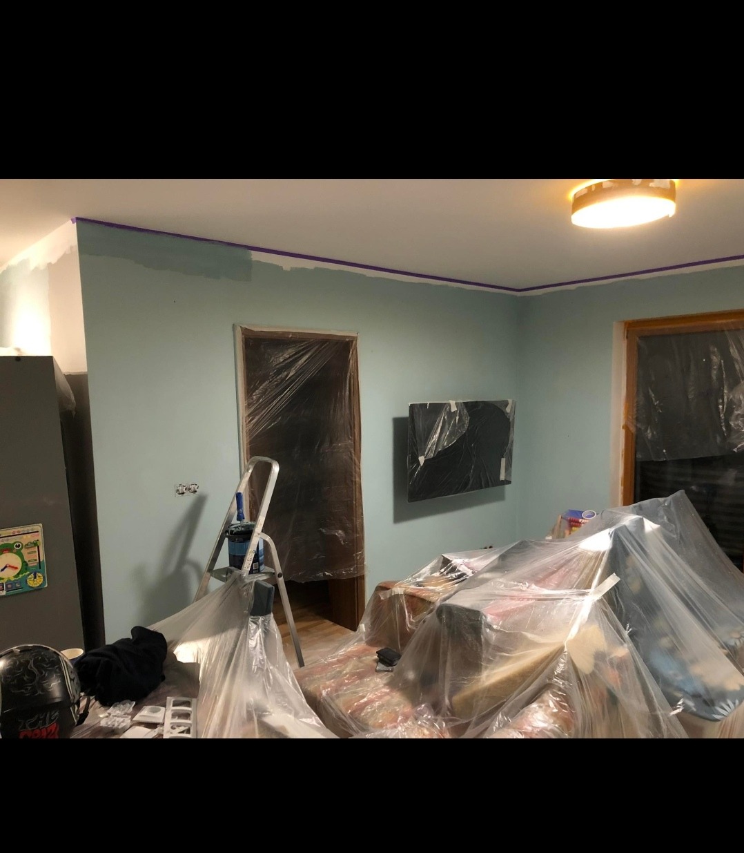 Malowanie ścian drobne wyprawki