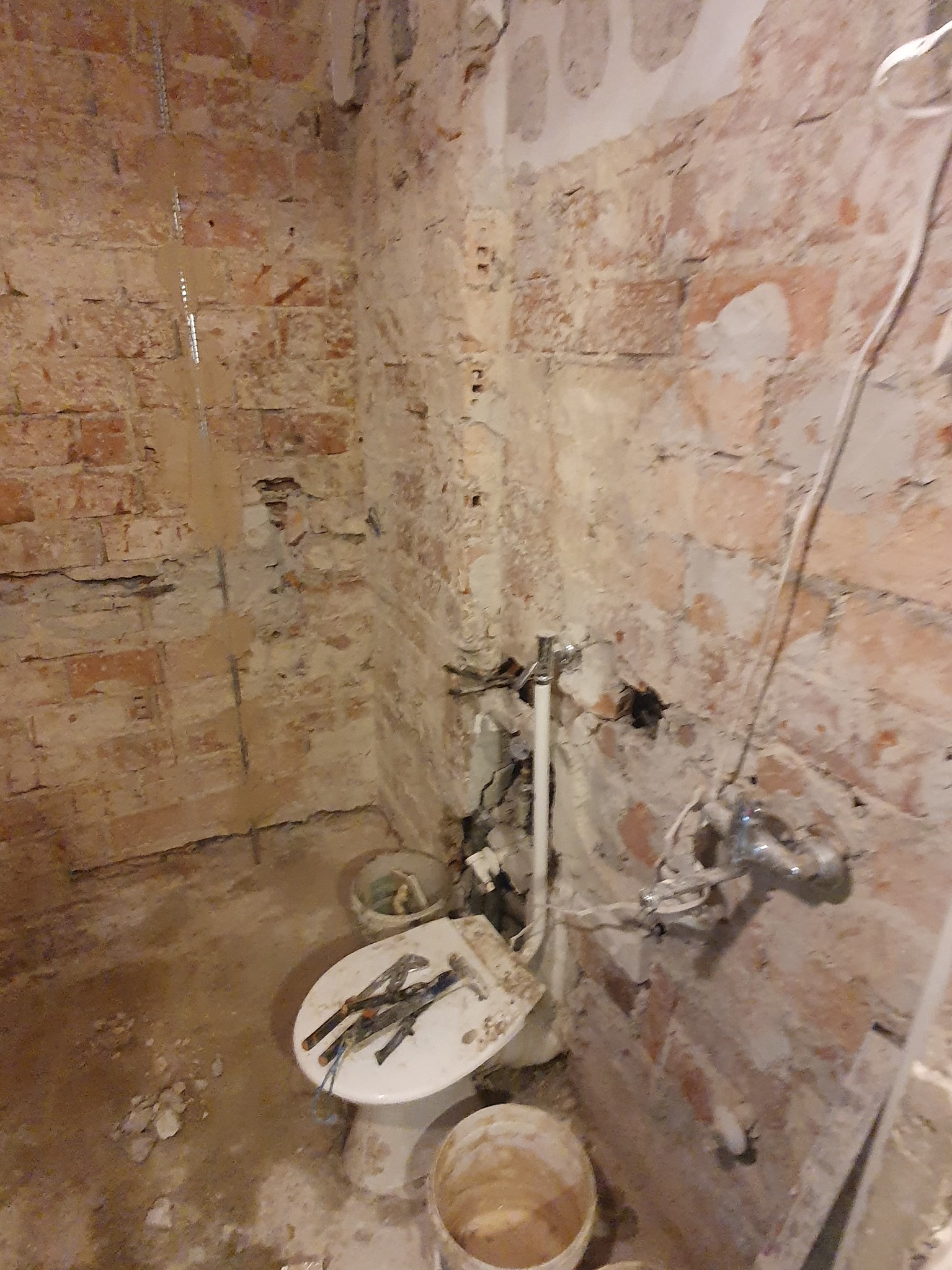 Tak wyglądają początki remontów