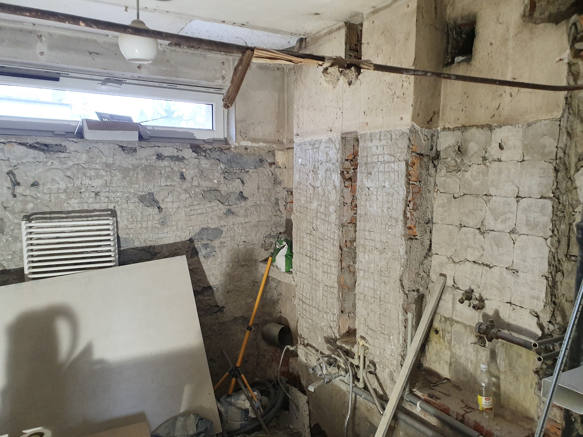 Tak wyglądają początki remontów