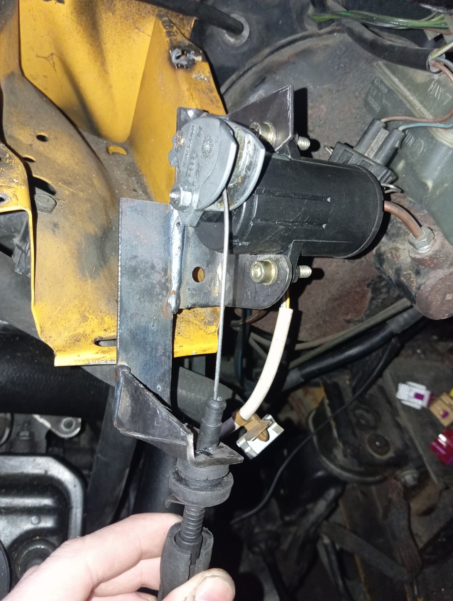 Przeróbka mechanizmu dodawania gazu z mechanicznego na elektroniczny potencjometr