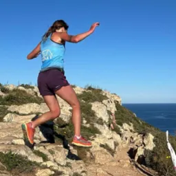 Końcówka wygranego biegu na Xterra Malta