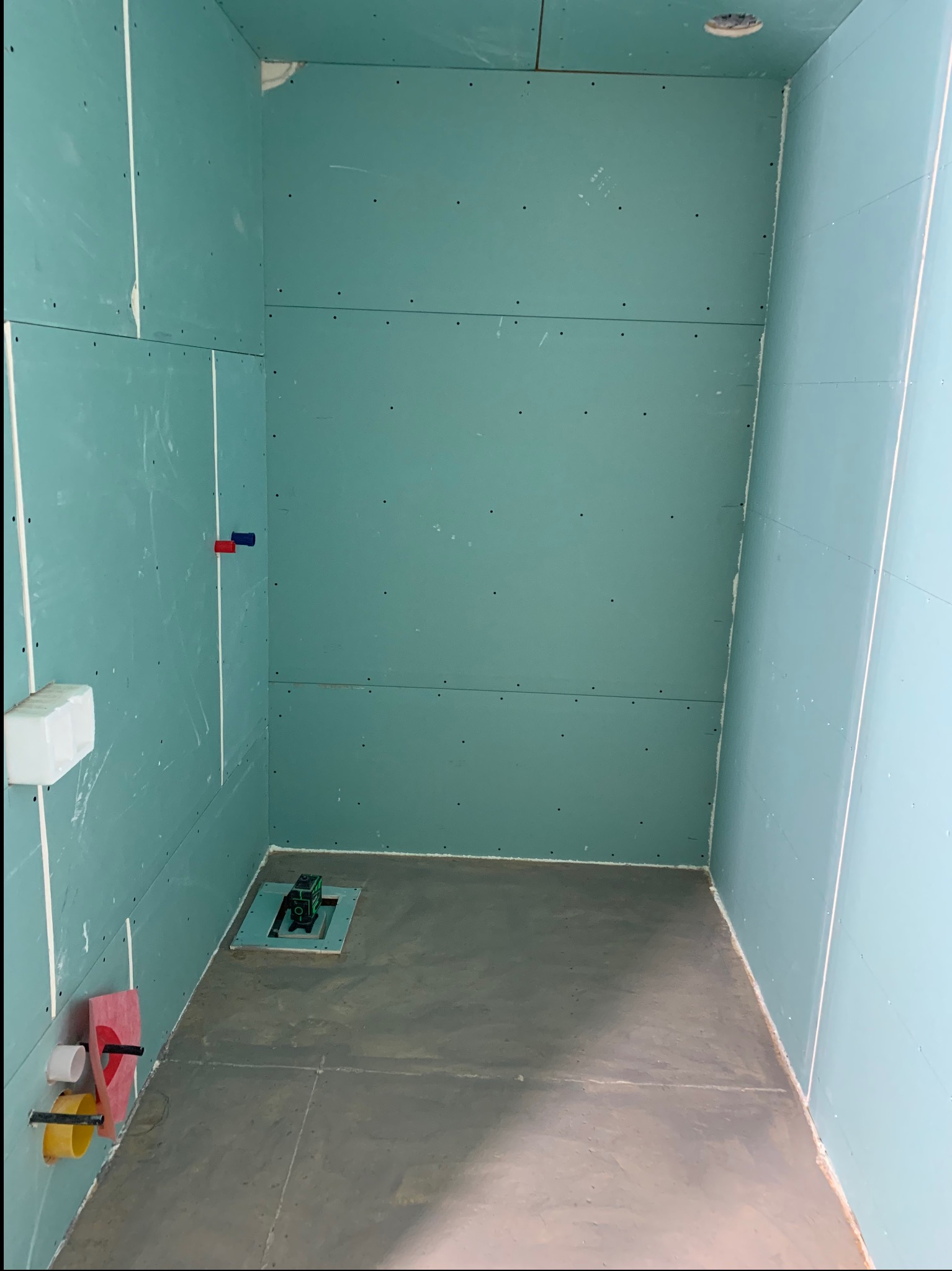 Łazienka w domku szkieletowym