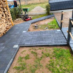 Układanie kostki brukowej Piece 1