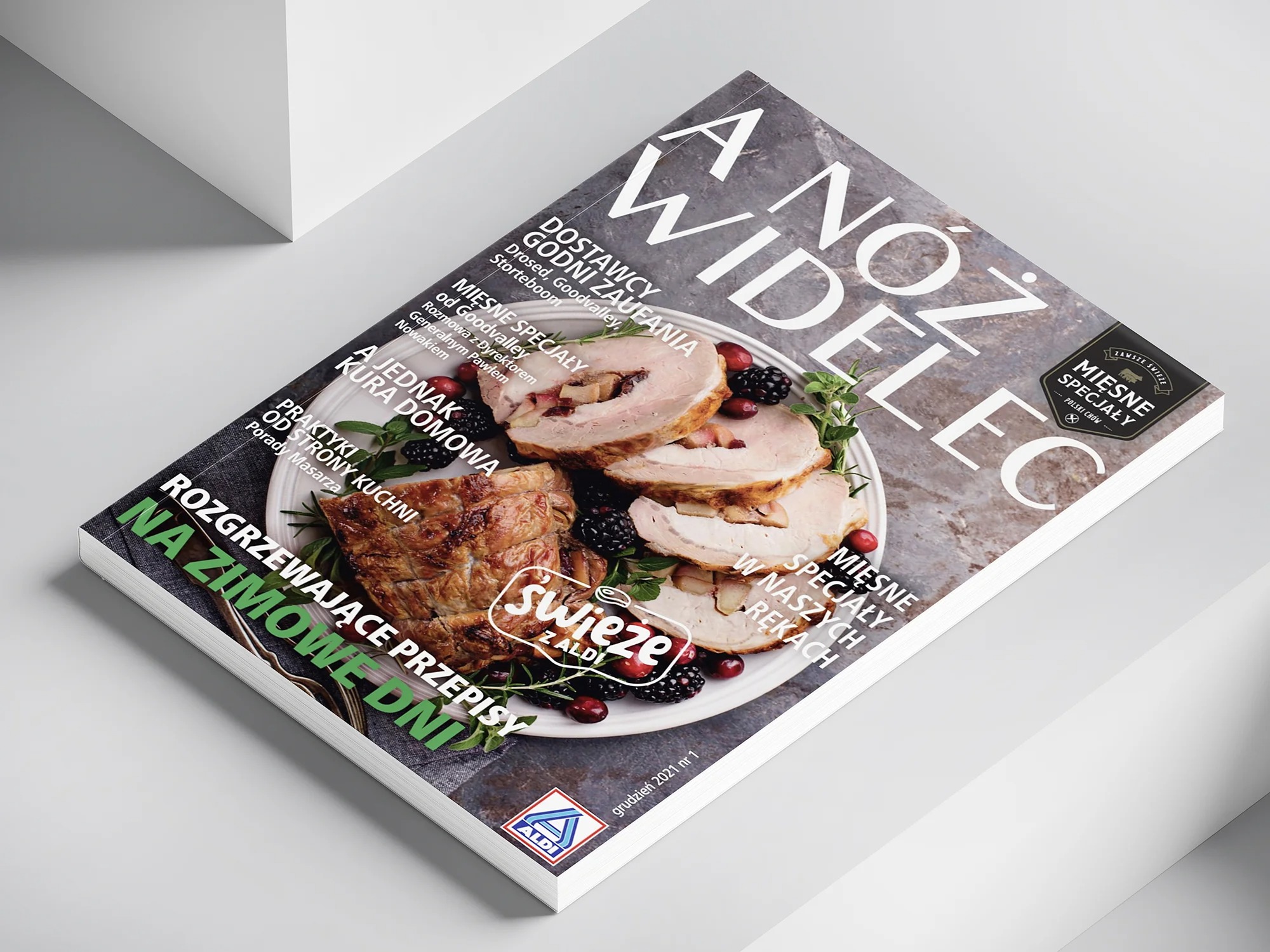 Wyjątkowy projekt katalogu kulinarnego dla ALDI