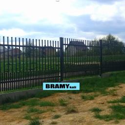 Bramy Kali Bogumił Kalisciak - Ogrodzenie z przęseł Modern,malowanych proszkowo