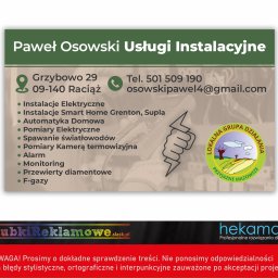 Paweł Osowski Usługi Elektryczno-Instalacyjne - Perfekcyjny Serwis Alarmów Płońsk