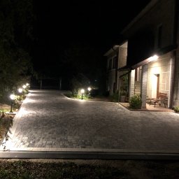 Wykonanie automatycznego oświetlenia podjazdu