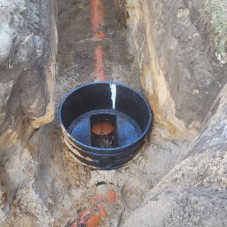 Przyłącze wod kan Niedoradz 1