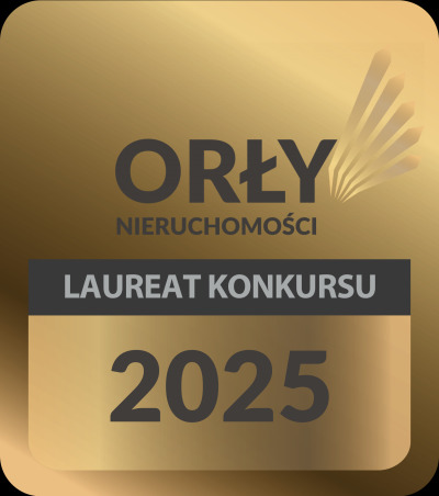 Złota odznaka 'Orły Nieruchomości' - Laureat Konkursu 2025.