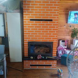 Zawsze można taniej kominek u klientki już wygląda lepiej 😉