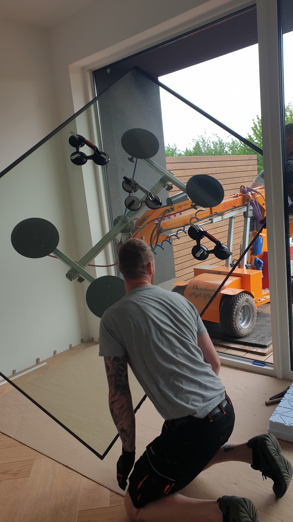 Wymiana pakietu szybowego.