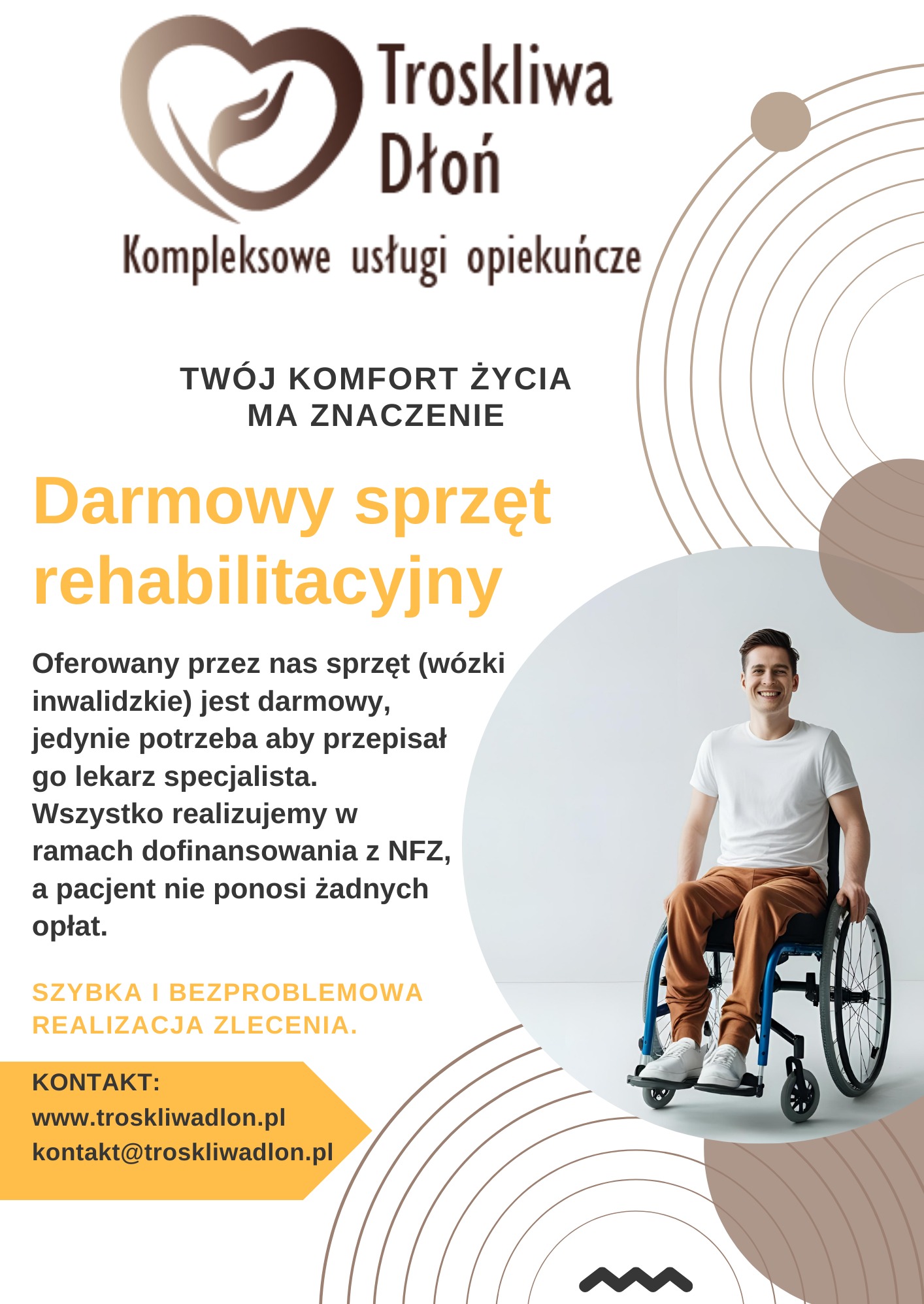 Sprzęt rehabilitacyjny z refundacji NFZ.