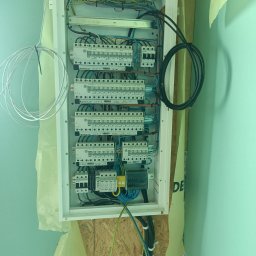 RG elektryka - Rozdzielnica w nowo wybudowanym domu jednorodzinnym.