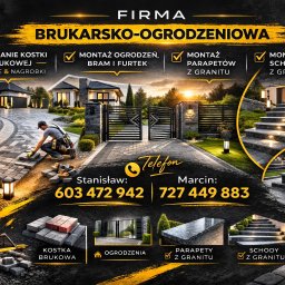 Usługi Brukarskie - Stanisław Ciejek - Ogrodzenia Mogilno