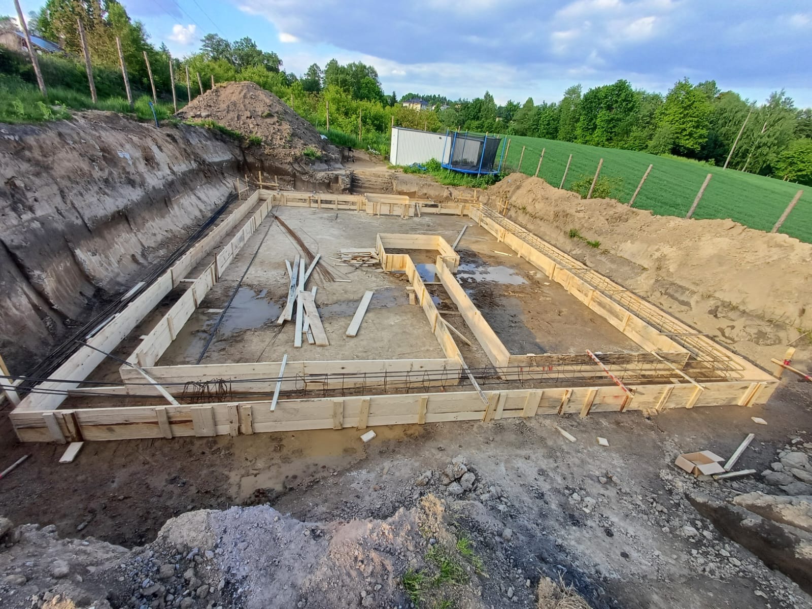 Wykonywanie fundamentu