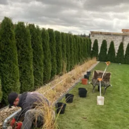 Rabata biohydrofitowa z nasadzeniami