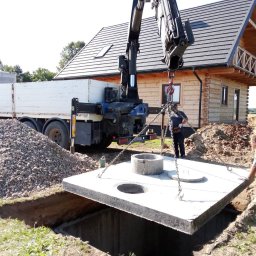 Hydrotech Tomasz Zglinicki - Montaż szamba betonowego 10m³