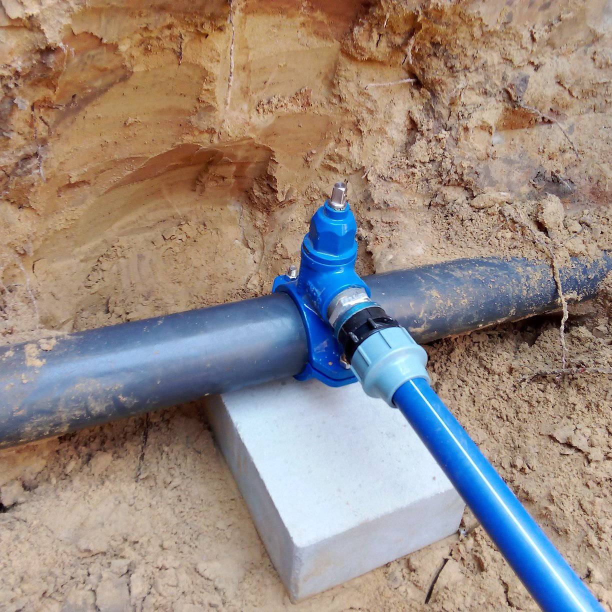 Nawiertka na sieci wodociągowej