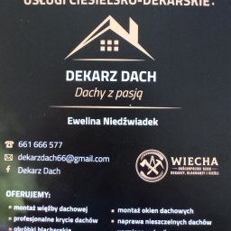 DEKARZ DACH EWELINA NIEDŹWIADEK - Solidne Dekarstwo Opole Lubelskie