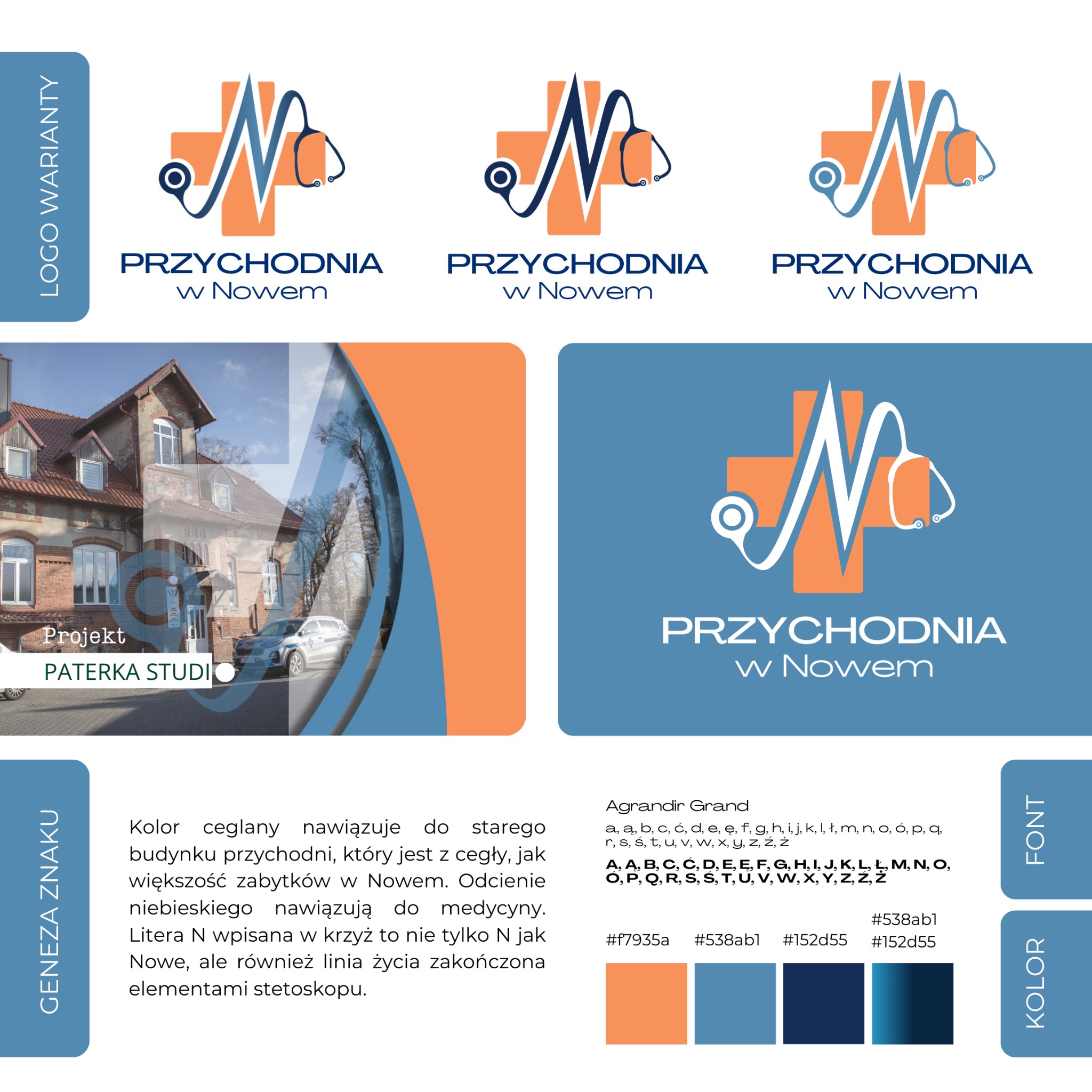 Logo dla lokalnej przychodni