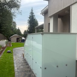 Balustrady szklane Biskupiec 3